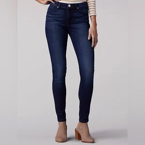 NEW Slim Fit Mid Rise Skinny Leg Jeans- 10 Medium Nightingale